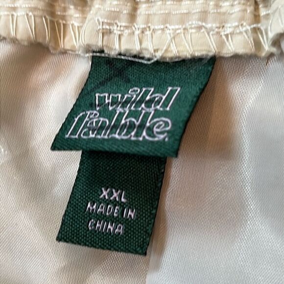 NWT Wild Fable cream parachute pants drawstring ankle and waist size XXL - Picture 10 of 11